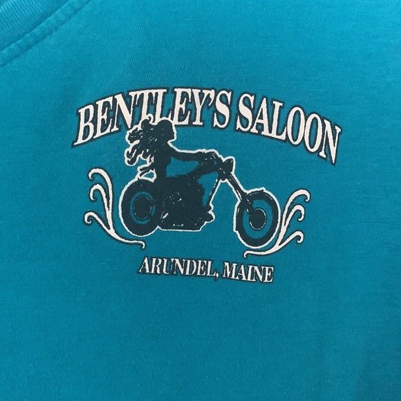 Turquoise short sleeve TShirt - Picture 2 of 4